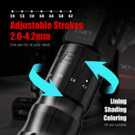 XNET T2 Máquina de tatuaje inalámbrica (Version 1 batería)